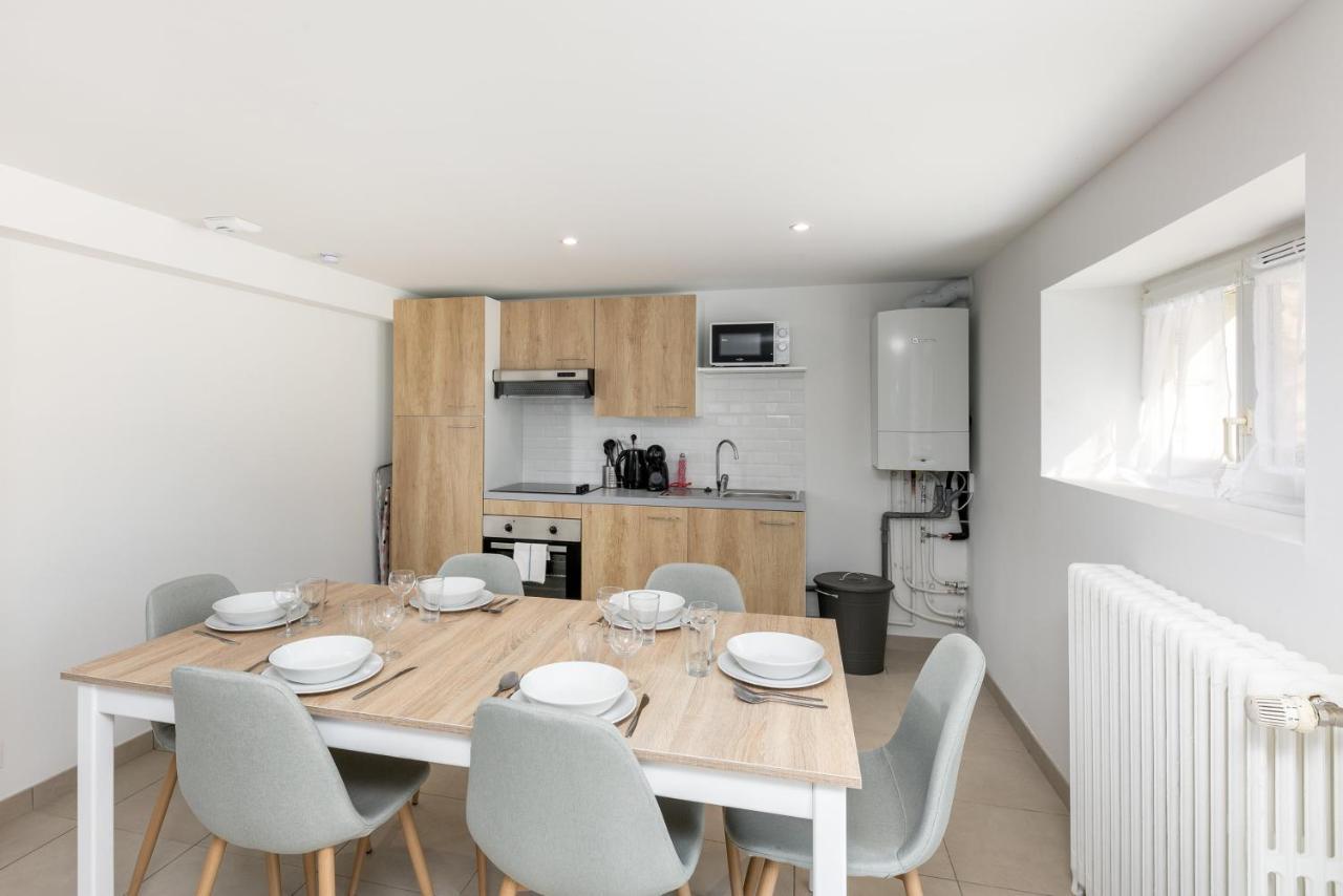 La Recouvrance : Chambre spacieuse avec sdb privative, cuisine et salon partagés, terrasse, proche facs et centre Brest Exterior foto